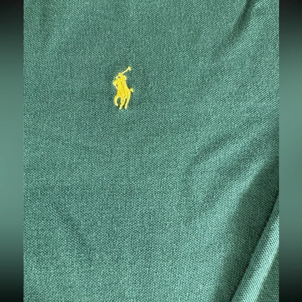 Polo Ralph Lauren single stitch long sleeve Polo Shirt Size XXL Cotton